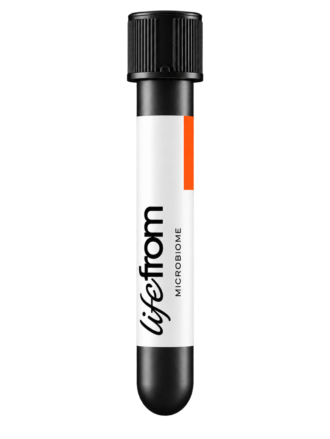 Matte black LifeFrom microbiome sample tube